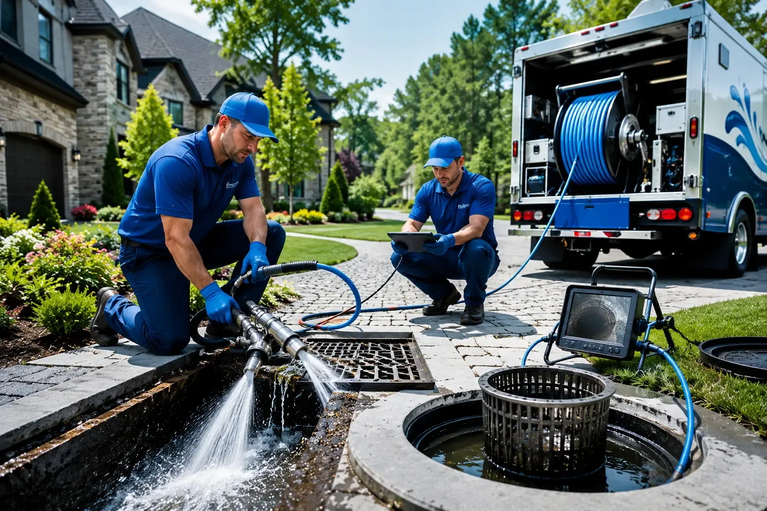 Local outdoor drain cleaning professionals in Mendon, MI